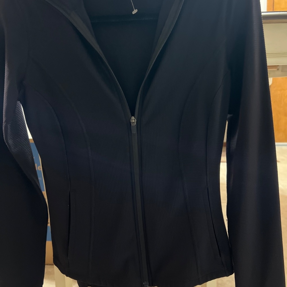 Interlink Ribbed Princess Seam Performance Jacket - image 5